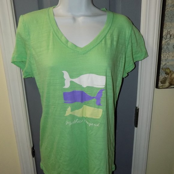 Soft as a Grape Green Martha's Vineyard SS Shirt - Picture 1 of 3